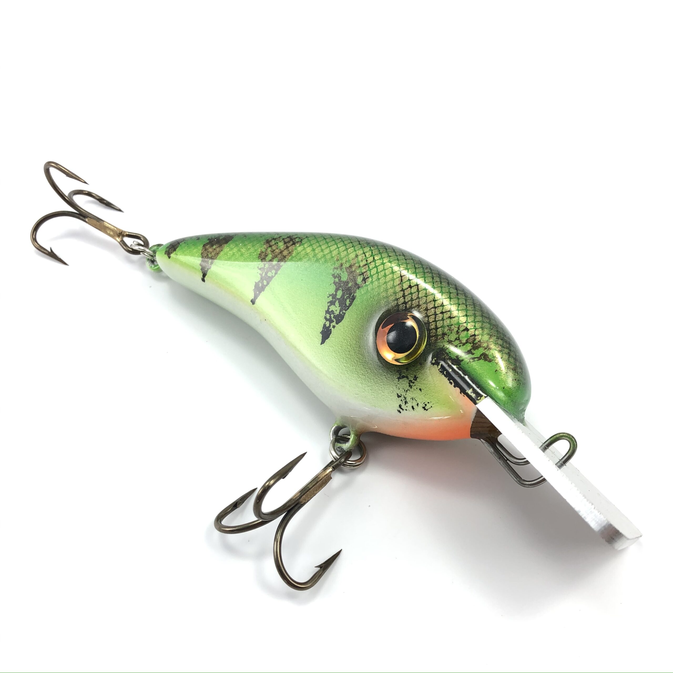 Square Metal Lip Wood Chad Shad