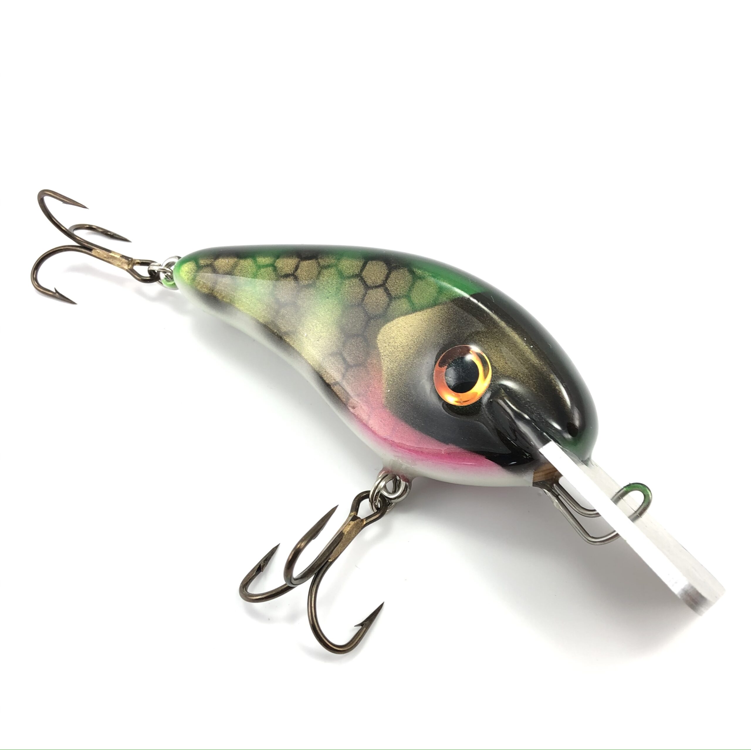 Square Metal Lip Wood Chad Shad