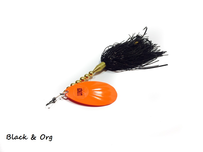 DM Cricket Lures Big Wooden Black Red - Finish-Tackle