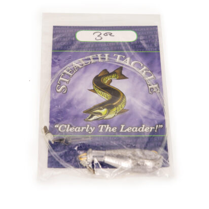 Stealth Tackle 100# KP Weighted Trolling Leader, Single Pack